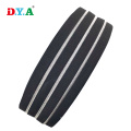 Women Elastic Black Striped Sports Fish Line Elastic